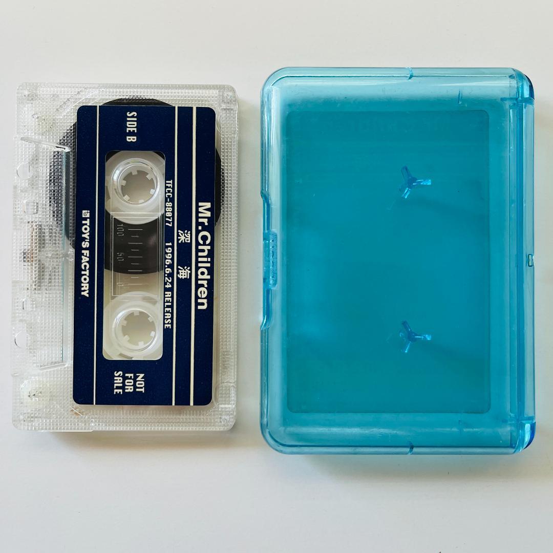 貴重プロモ カセットテープ Mr. Children 深海 ミスター・チルドレン