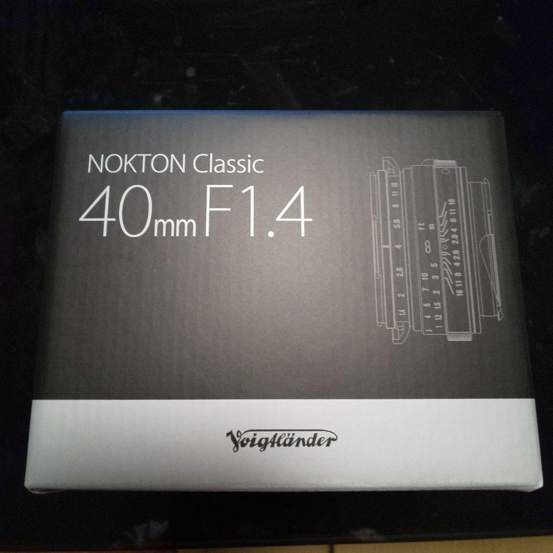 【新品】NOKTON Classic 40mm F1.4 MC Voigtlander 40mm f/1.4 Nokton Multi-Coated