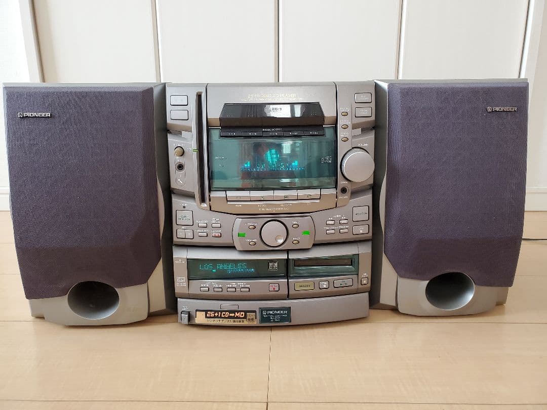 パイオニア 25＋1-DISC CD PLAYERコンポ XR-P5MD - メルカリ