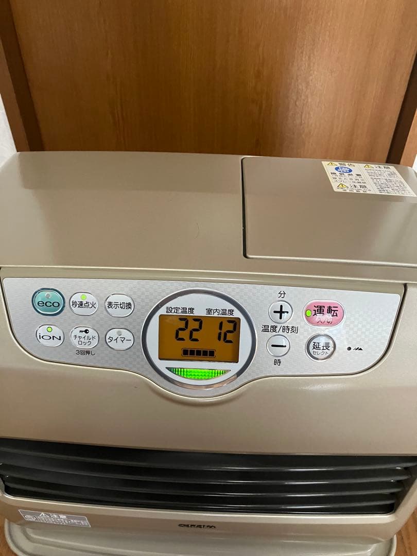美品 使用少 整備済 コロナ石油ファンヒーター 〜17畳 - メルカリ