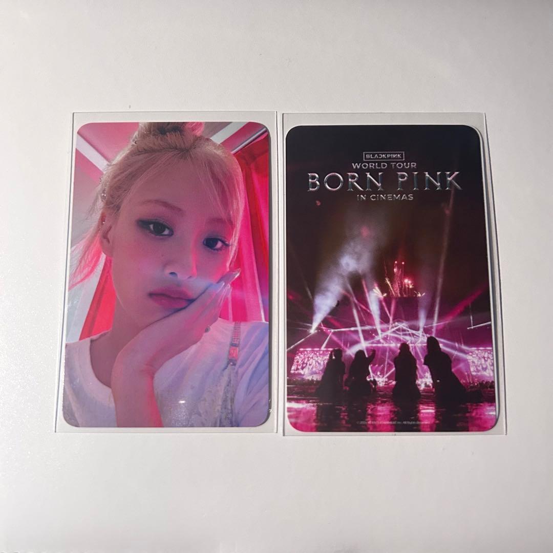 BLACKPINK BORN PINK CINEMAS CGV ロゼ トレカ Black Pink - 