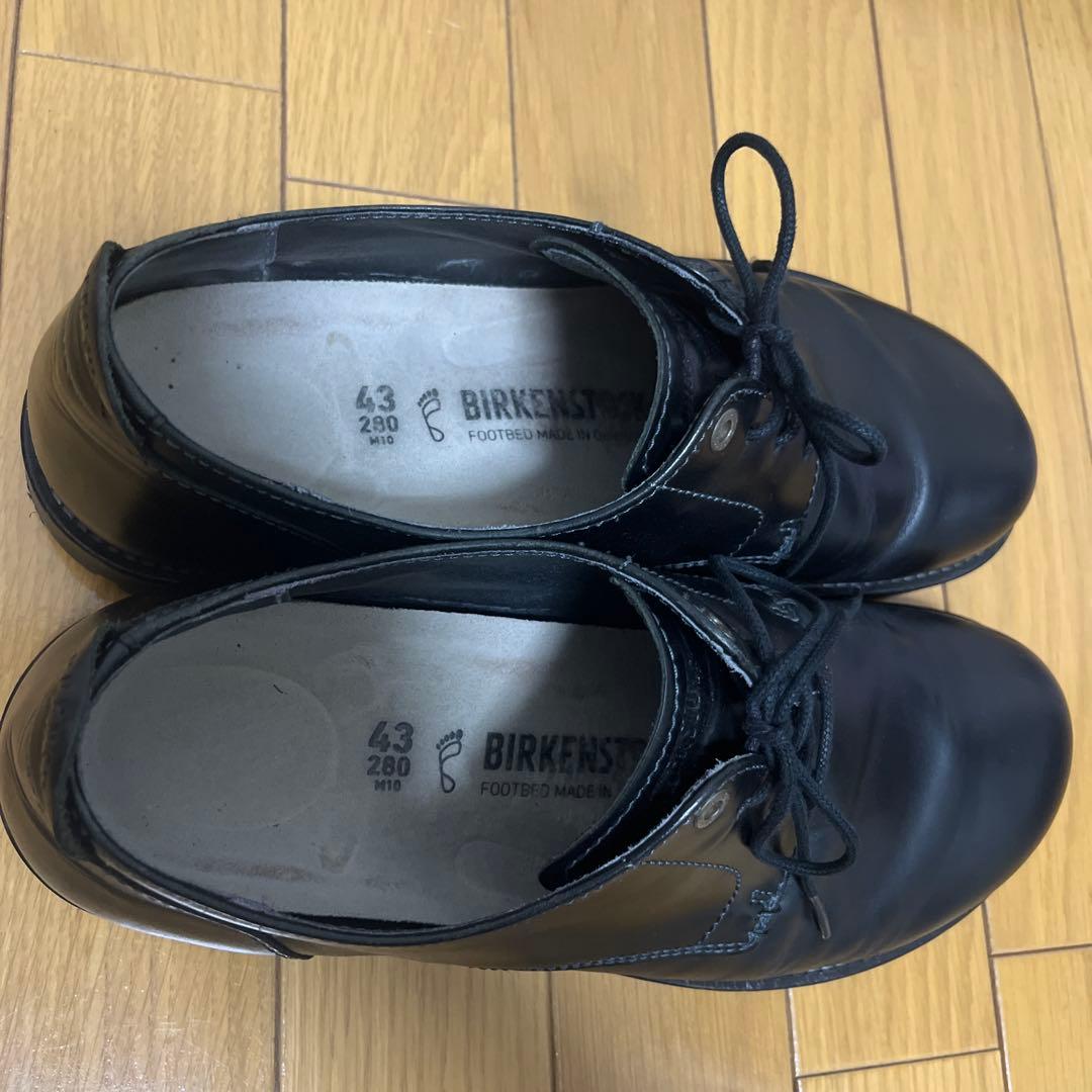 ドイツ製 ビルケンシュトック ギルフォード 黒43 ポストマンシューズ
