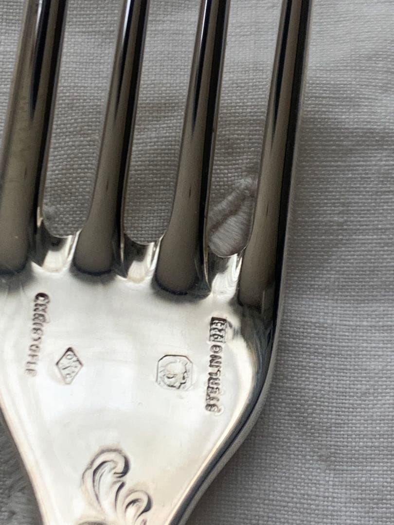 新品クリストフル マルリー スターリングシルバー925 3本セット 箱