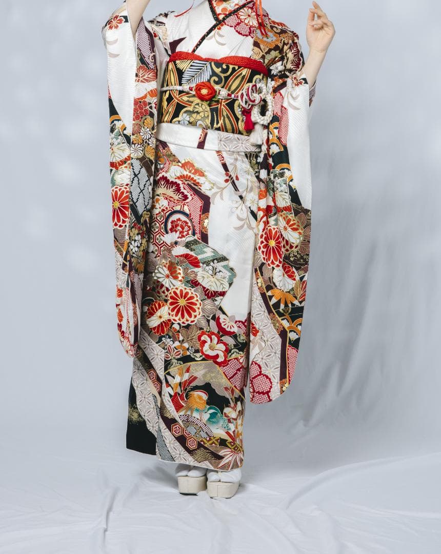 k_______様　振袖単品【585】【145cm~155cmの方用】 振袖|ﾋﾟﾝｸ系 |7S438|対応身長:143-155cm|ｻｲｽﾞ:7号-13号｜全国宅配可の