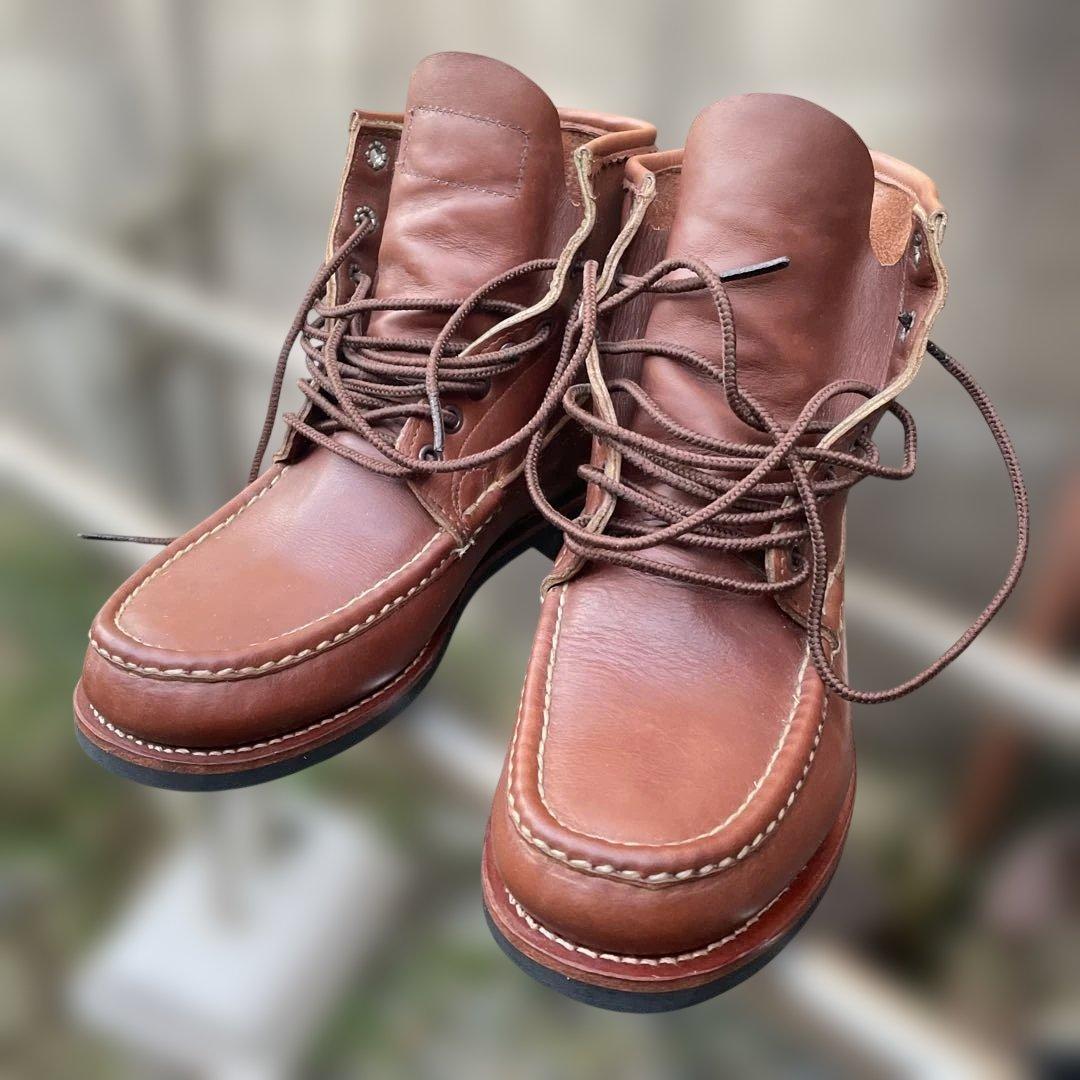 ラッセルモカシン　希少ダブルバンプブーツ　サイズUS 7.5D バードシューター