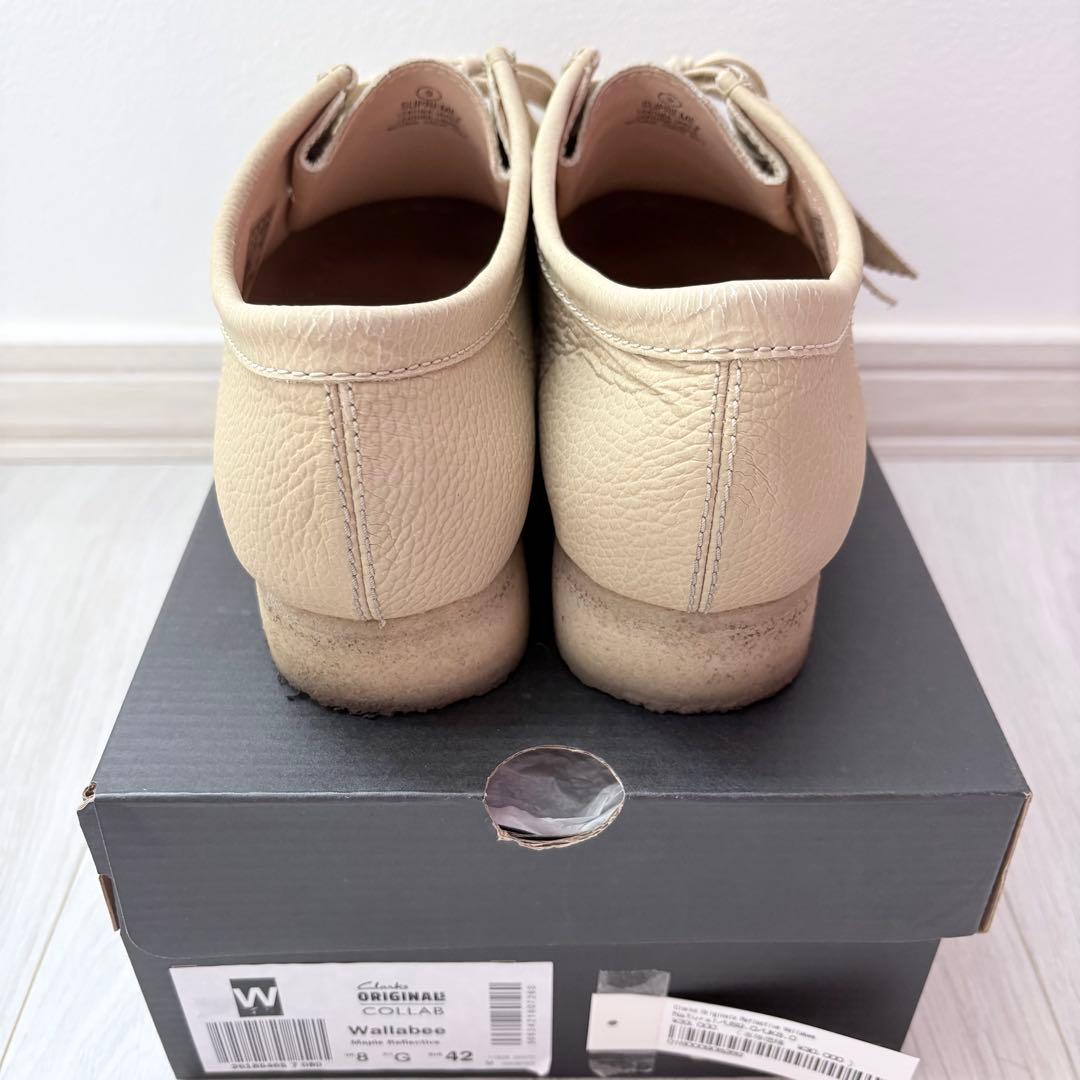 Supreme Clarks Reflective Wallabee ナチュラル - メルカリ
