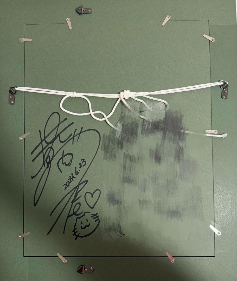 西又葵　芙蓉楓　カラー原画　一月　晴れ着