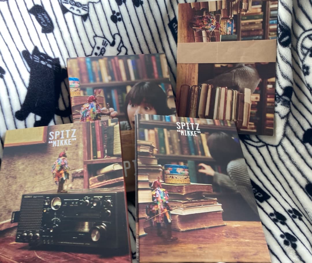 スピッツ『見っけ』デラックスエディション FC限定盤2CD+1Blu-ray