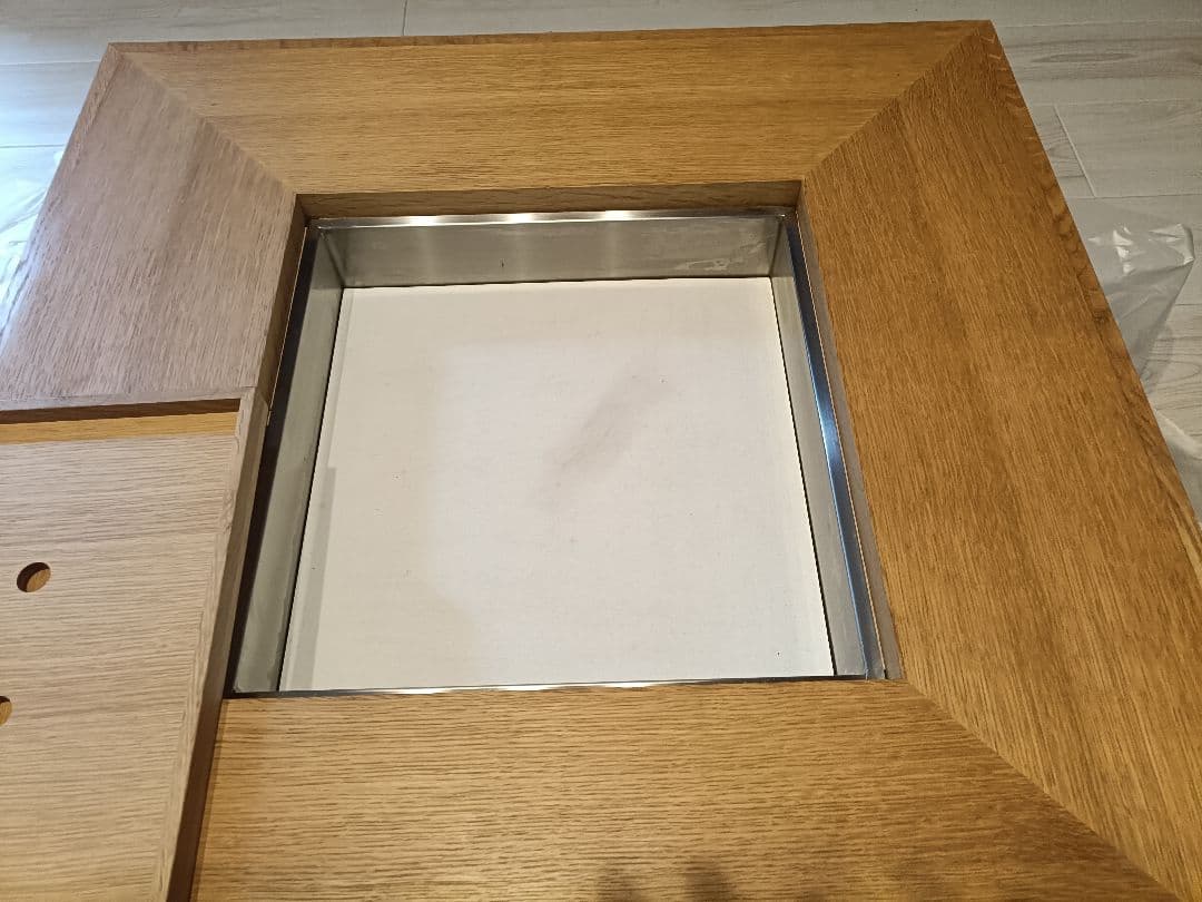 アクタスKAKOMIローテーブル囲炉裏テーブル和モダン楢オーク座卓日進木工