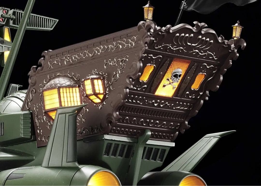 未組立アシェット アルカディア号 ダイキャストギミックモデルをつくる