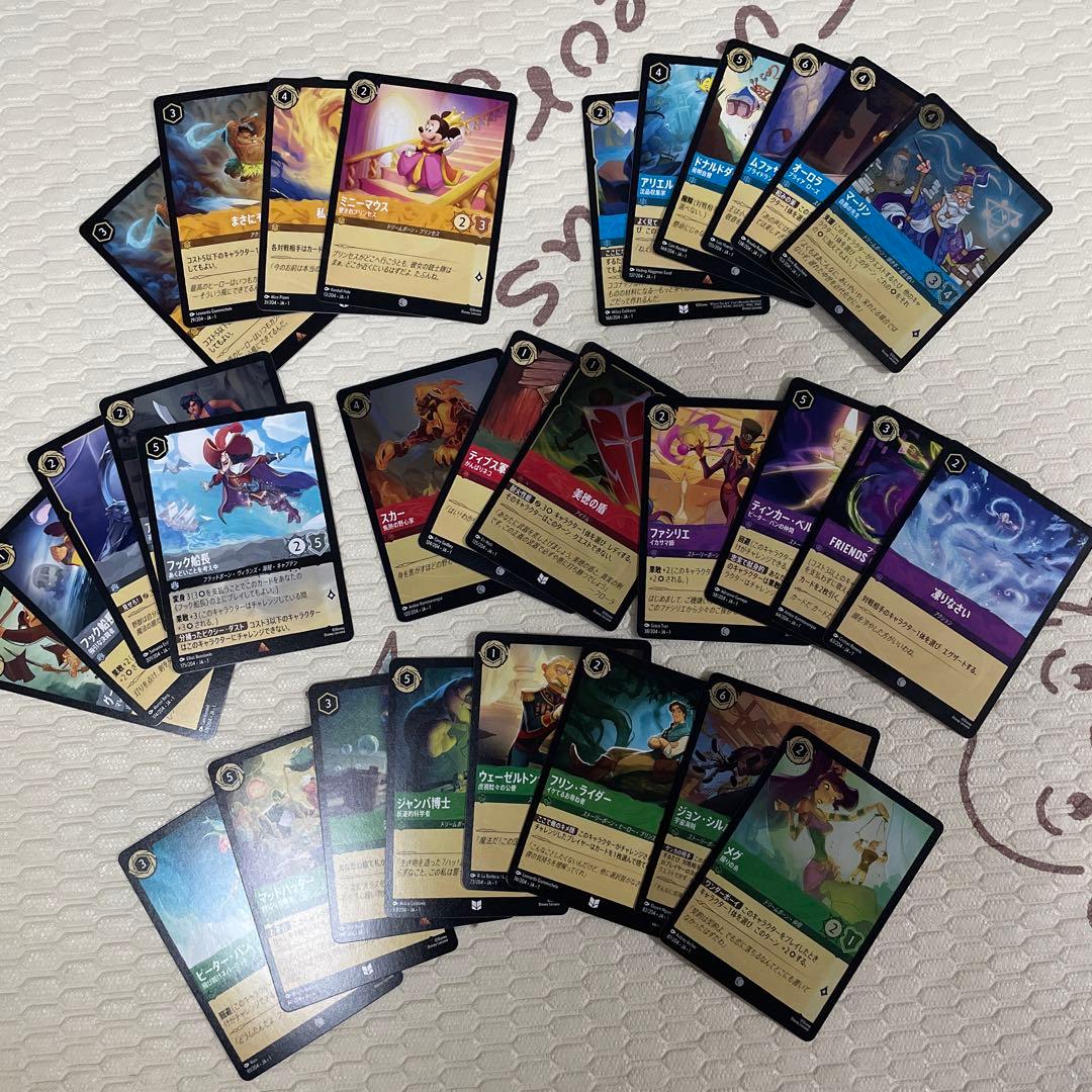 ディズニー ロルカナ まとめ売り30枚 - メルカリ