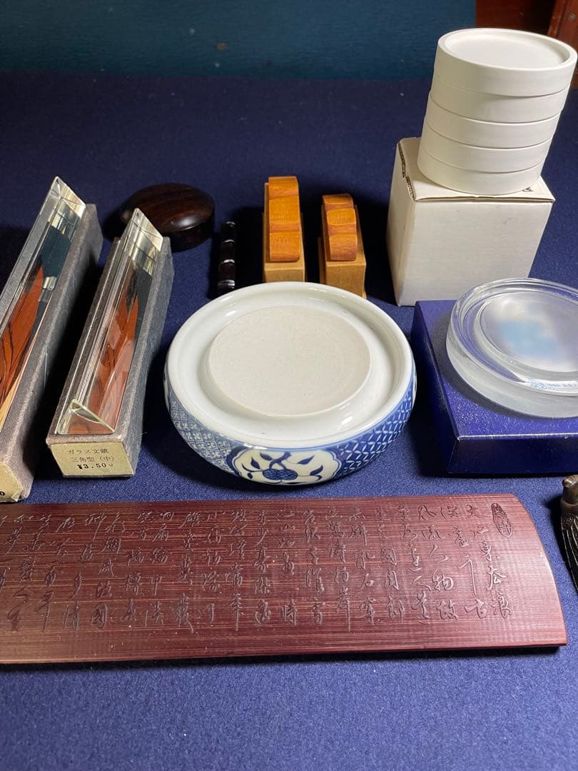 墨研】ジェイケー様専用 画材◇陶硯・文鎮・腕枕・他◇日本画 水墨画