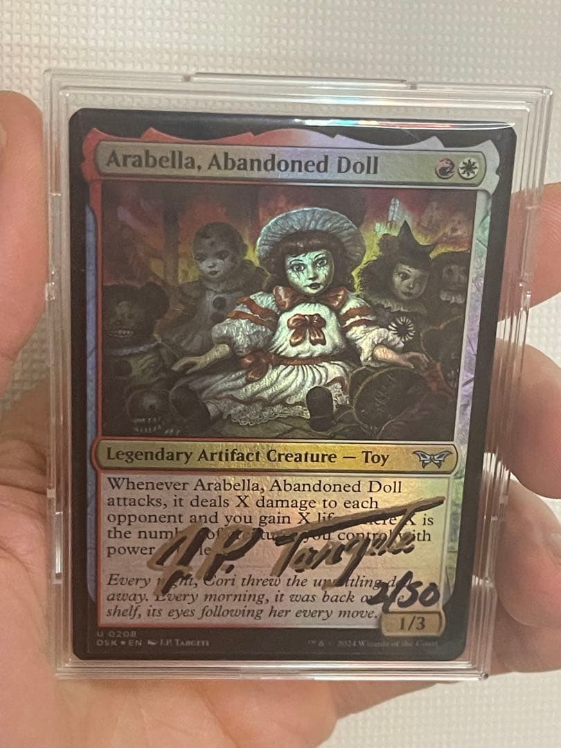 MTG]Arabella, Abandoned Doll アーティストプルーフ