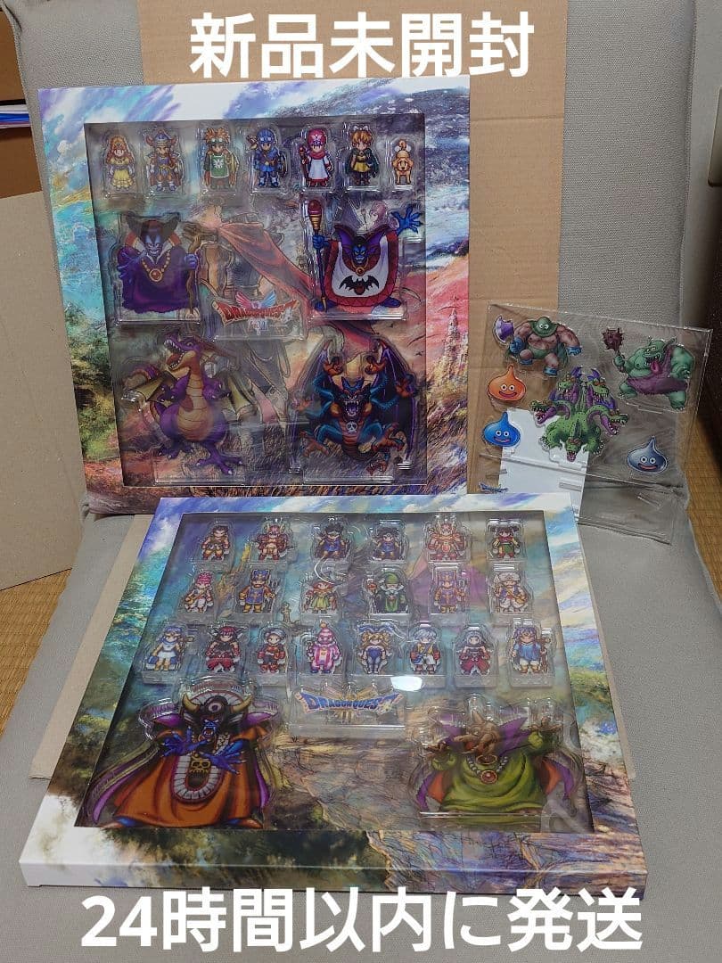 ドラゴンクエストIII / I＆II　アクリルブロック コンプリートセット ドラゴンクエスト キャラクター＆モンスターアクリルブロック