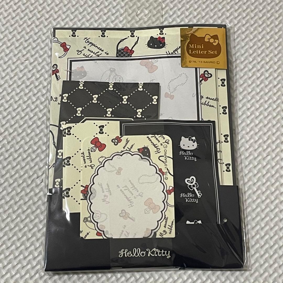 未開封】平成レトロ☆当時物 ハローキティ ミニレターセット メモ