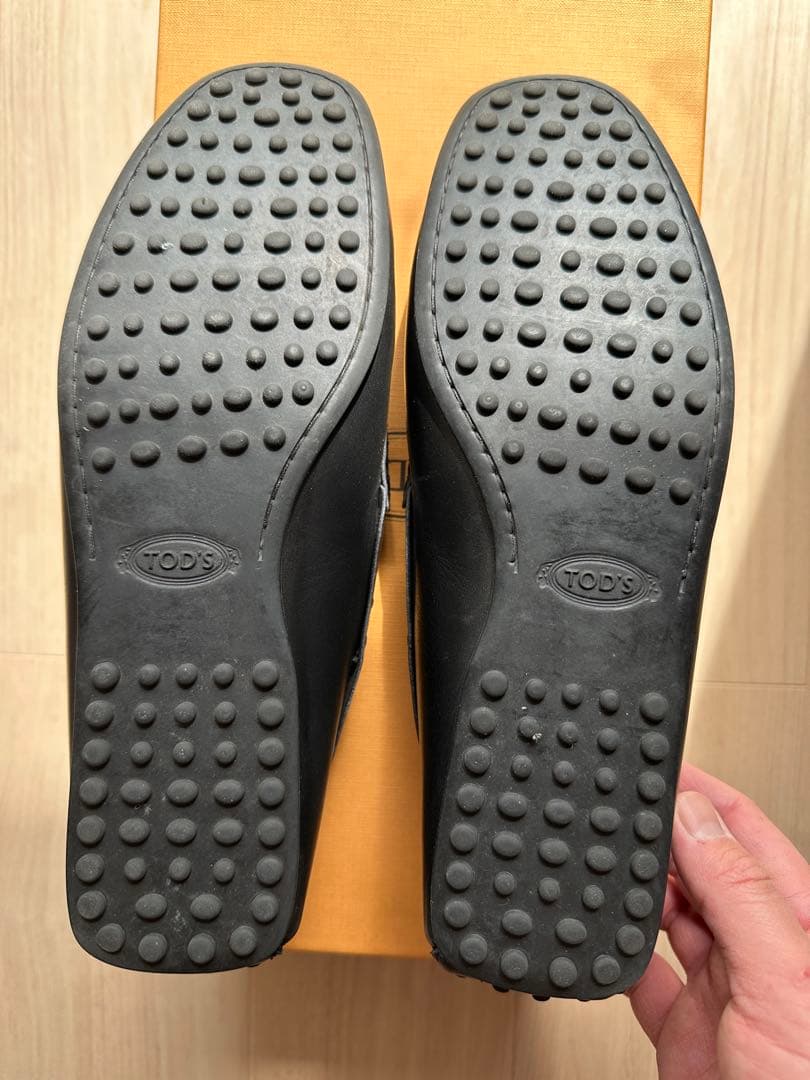 【美品】 【大幅値下げ】TOD'S ドライビングシューズ 26.5cm