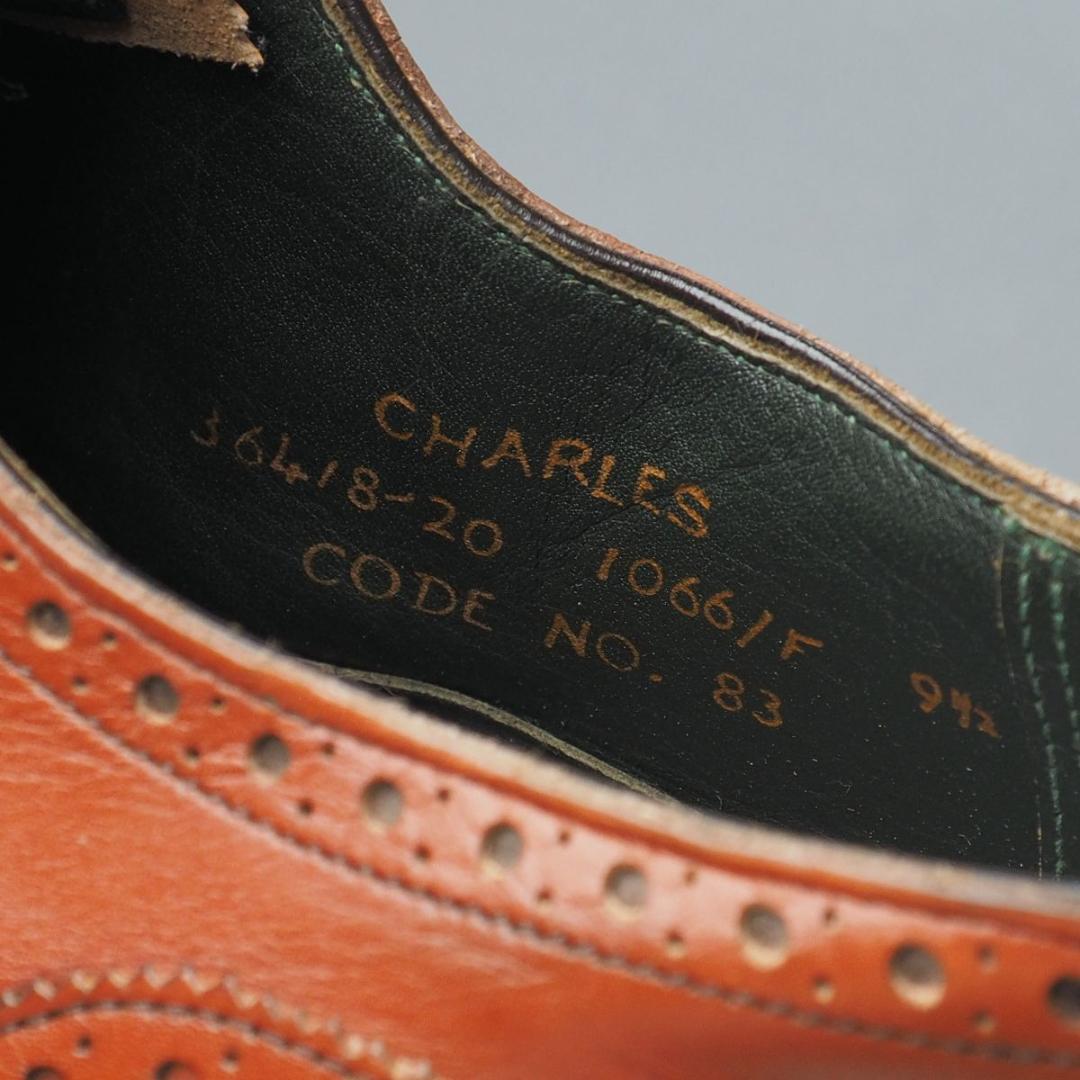 チーニー CHEANEY メンズ CHARLES ウイングチップ フルブローグ - メルカリ