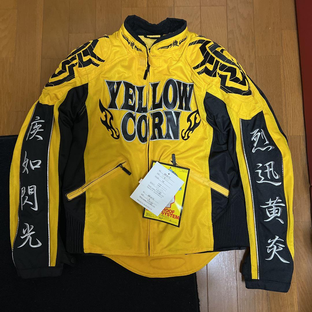 イエローコーンライダースジャケット - メルカリ