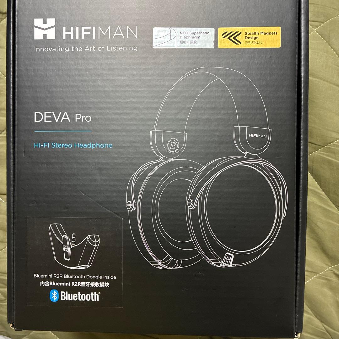 HIFIMAN DEVA Pro ワイヤレスヘッドフォン HIFIMAN Deva Pro Over-Ear Planar Magnetic Bluetooth Headphone with