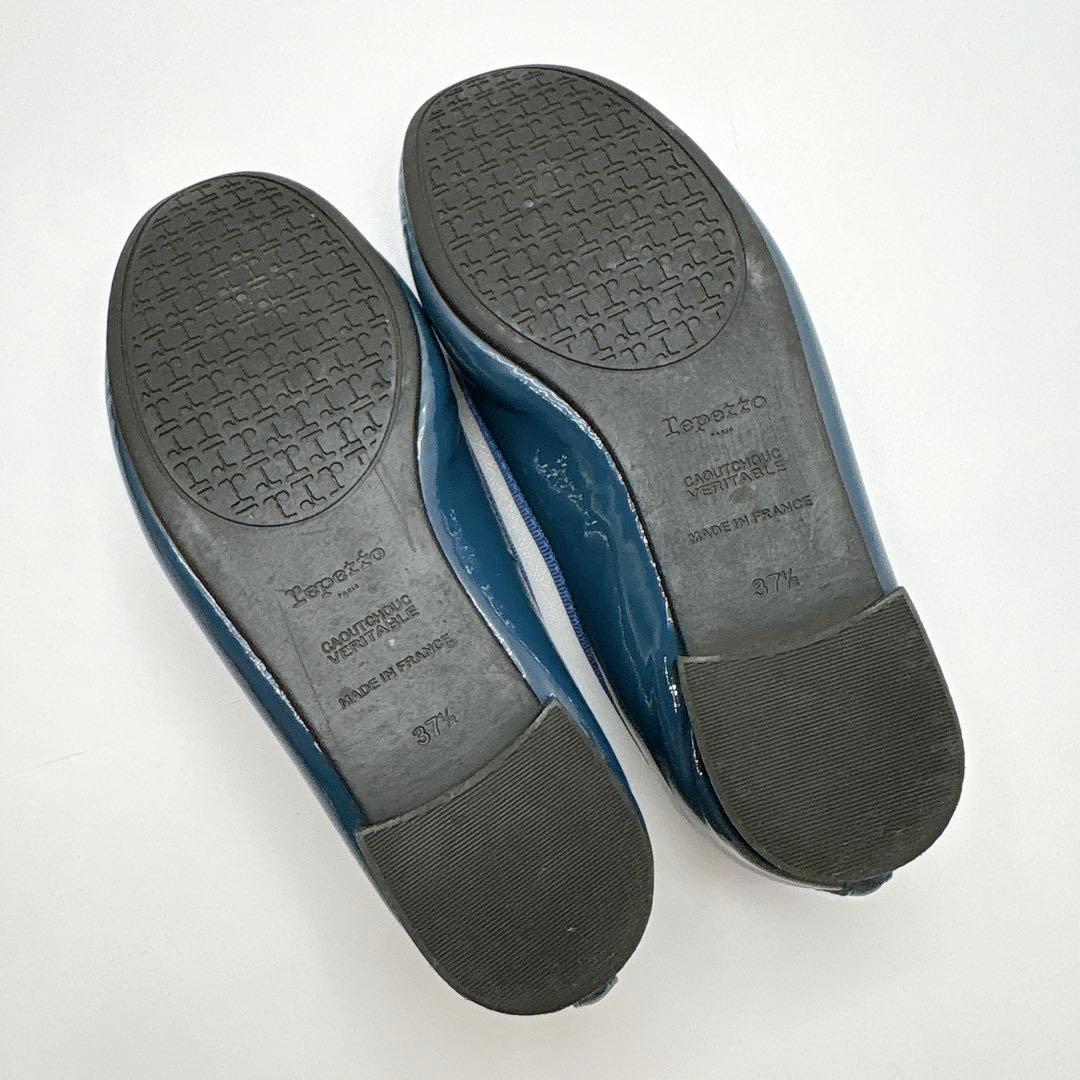 レペット リリ バレエシューズ フラットシューズ ネイビー 37.5 - メルカリ