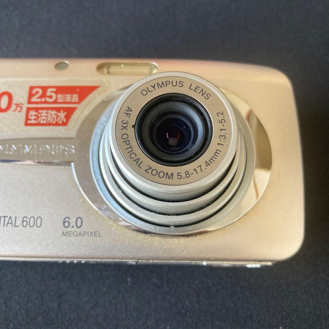 OLYMPUS μ DIGITAL 600 CCDセンサー コンデジ