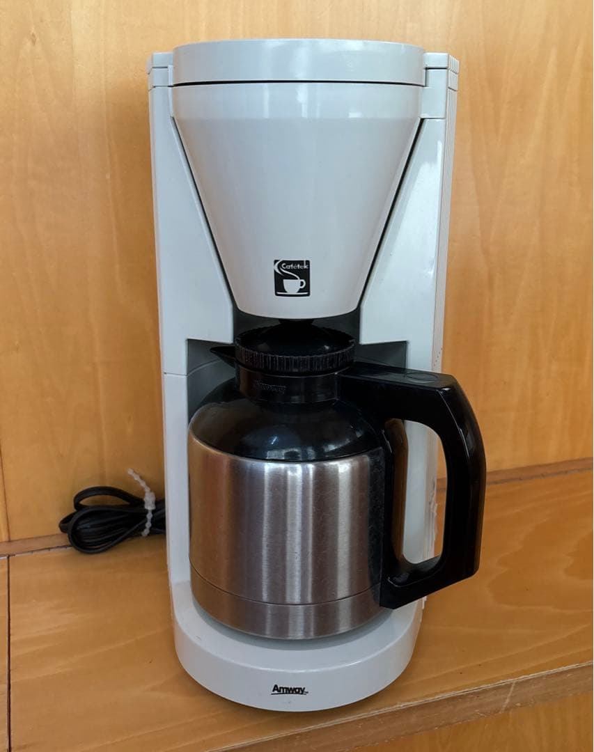 Amway コーヒーメーカー カフェテック 取扱説明書付き - メルカリ