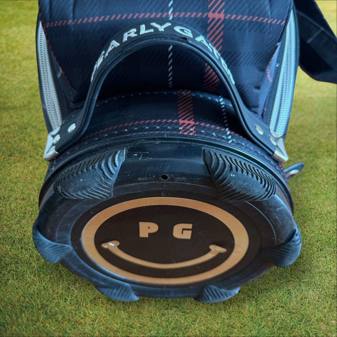 現行モデル 限定品 パーリーゲイツ キャディバッグ ノバチェック