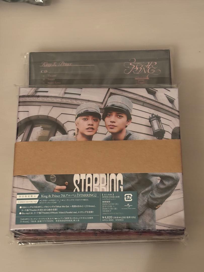 King & Prince STARRING CD 全形態 STARRING【CD】【+Blu-ray】 | King & Prince | UNIVERSAL MUSIC STORE