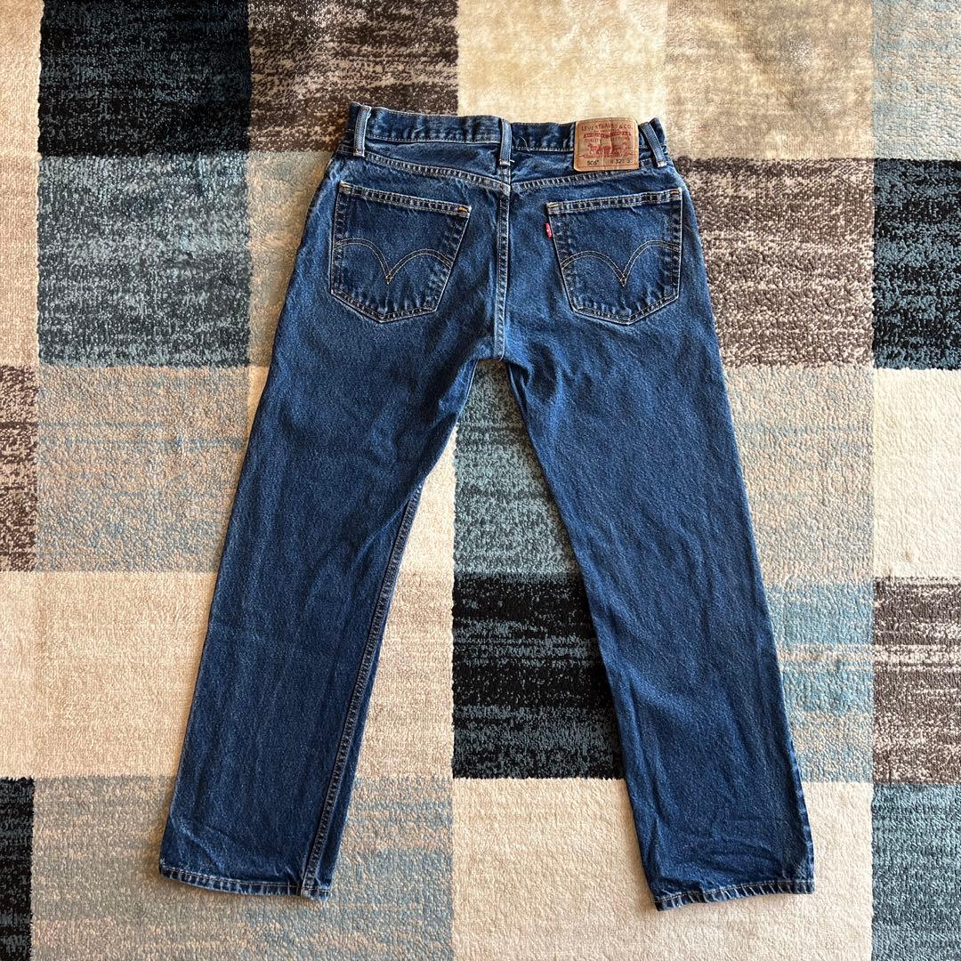 リーバイス 濃紺 505(W32 L30)メキシコ製 ボタン裏4002 - メルカリ