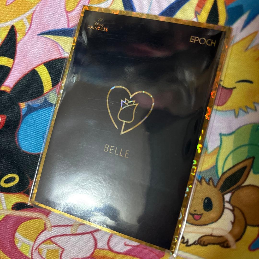 2025 EPOCH ディズニープリンセスカードコレクション ベル:01/10