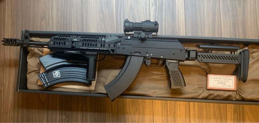 値下げ最終】東京マルイgbb AKMカスタム⚠️ドタキャン、コメ逃げ禁止