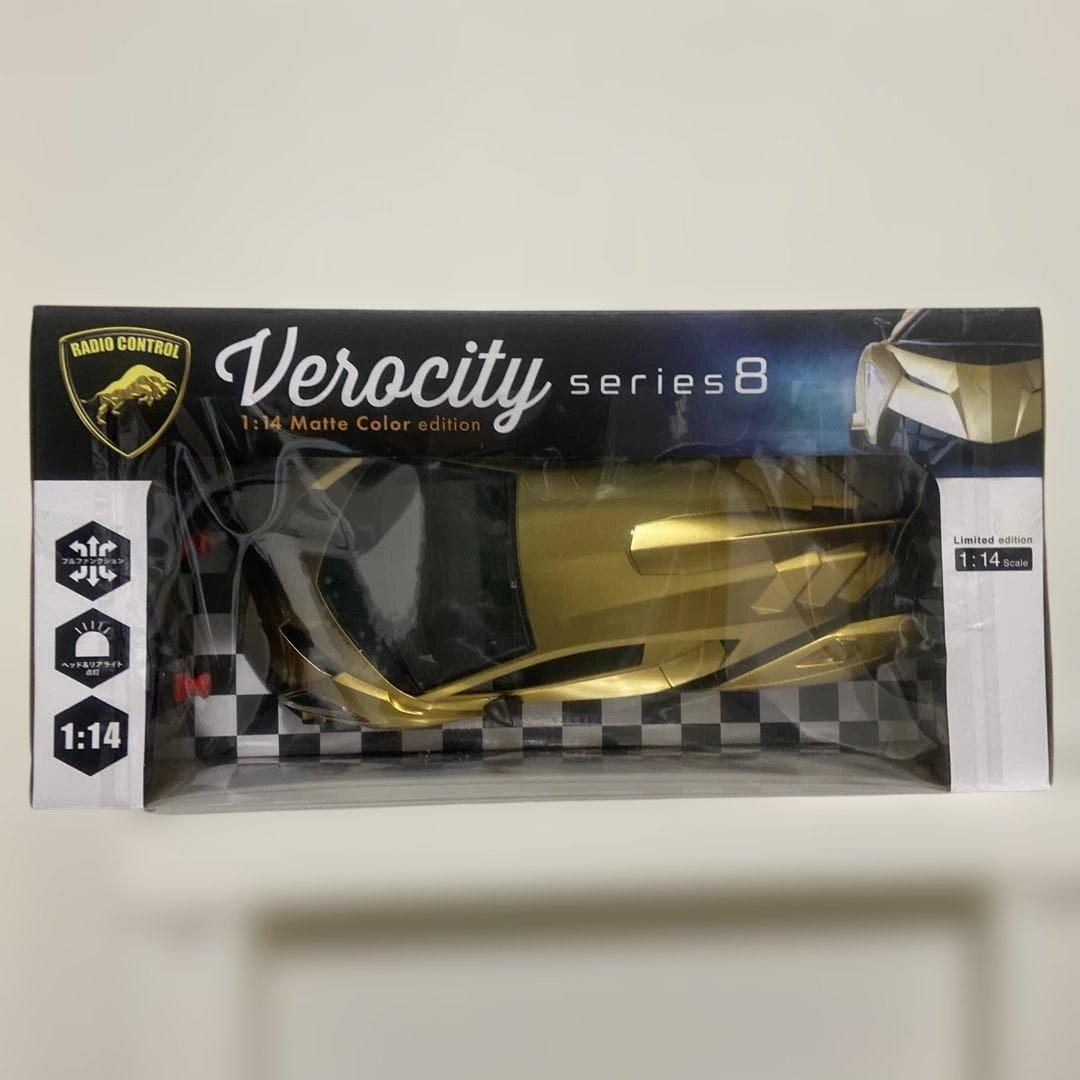 ラジコン 1/14 BIG RC ベロシティー8 ゴールド - メルカリ