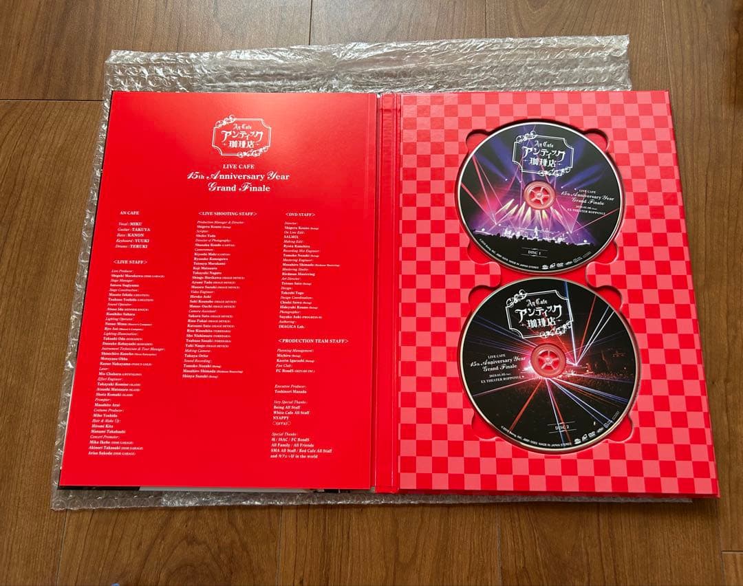 LIVE CAFE アンティック珈琲店 DVD 15周年記念