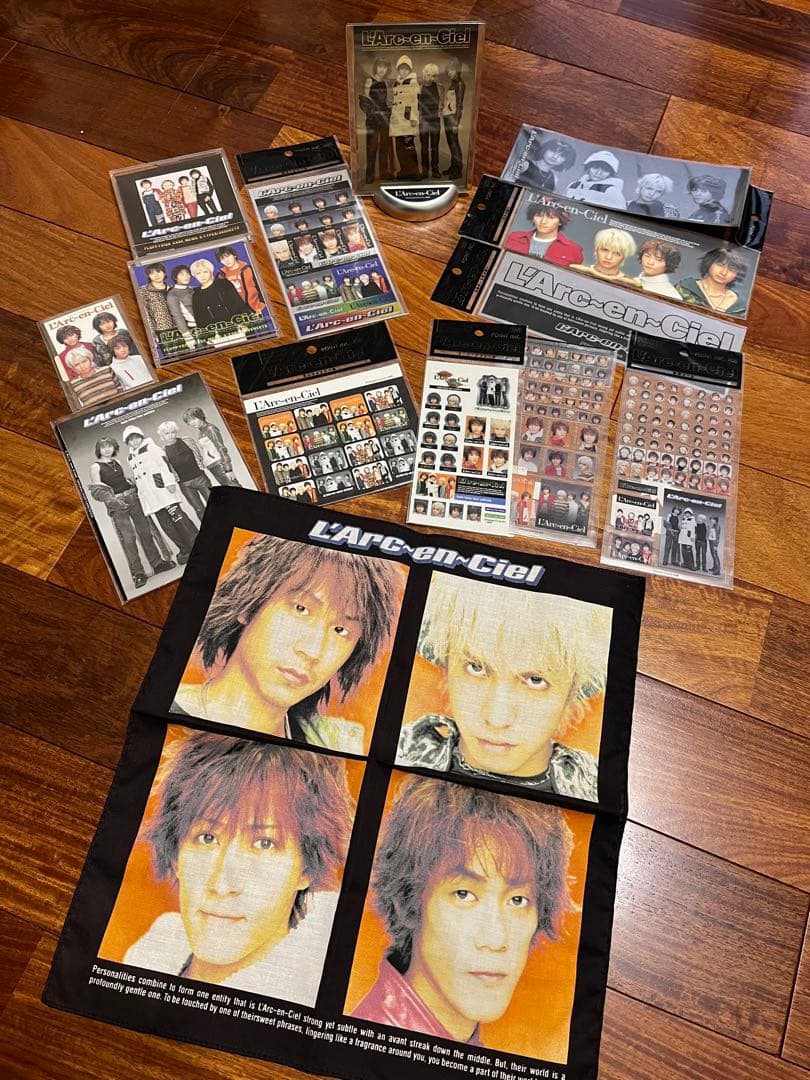 L'Arc-en-Ciel 1998年当時公式グッズセット - メルカリ