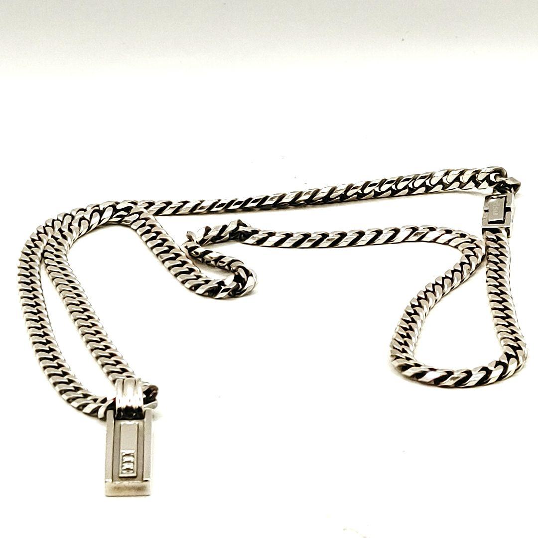 シルバー ゲルマニウム ネックレス【silvk+32】喜平ネックレス - メルカリ