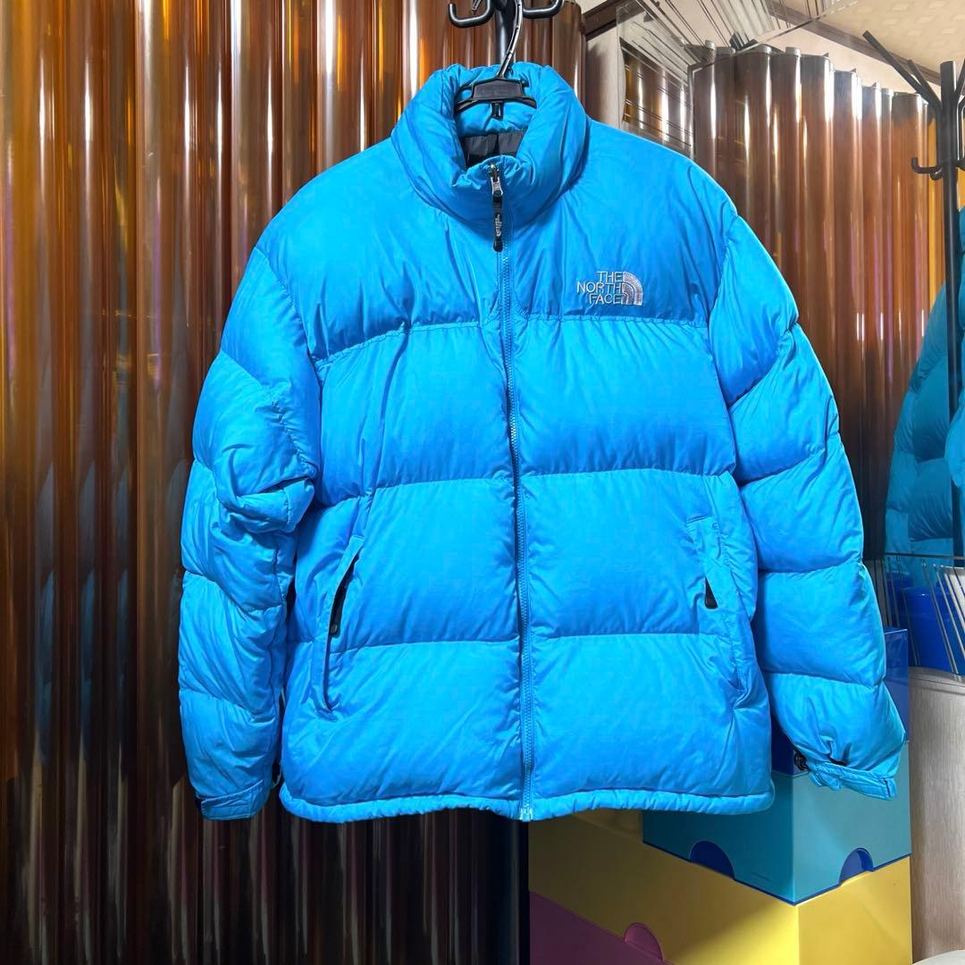 XXL North face nuptse センターロゴ ヌプシ ノースフェイス - メルカリ