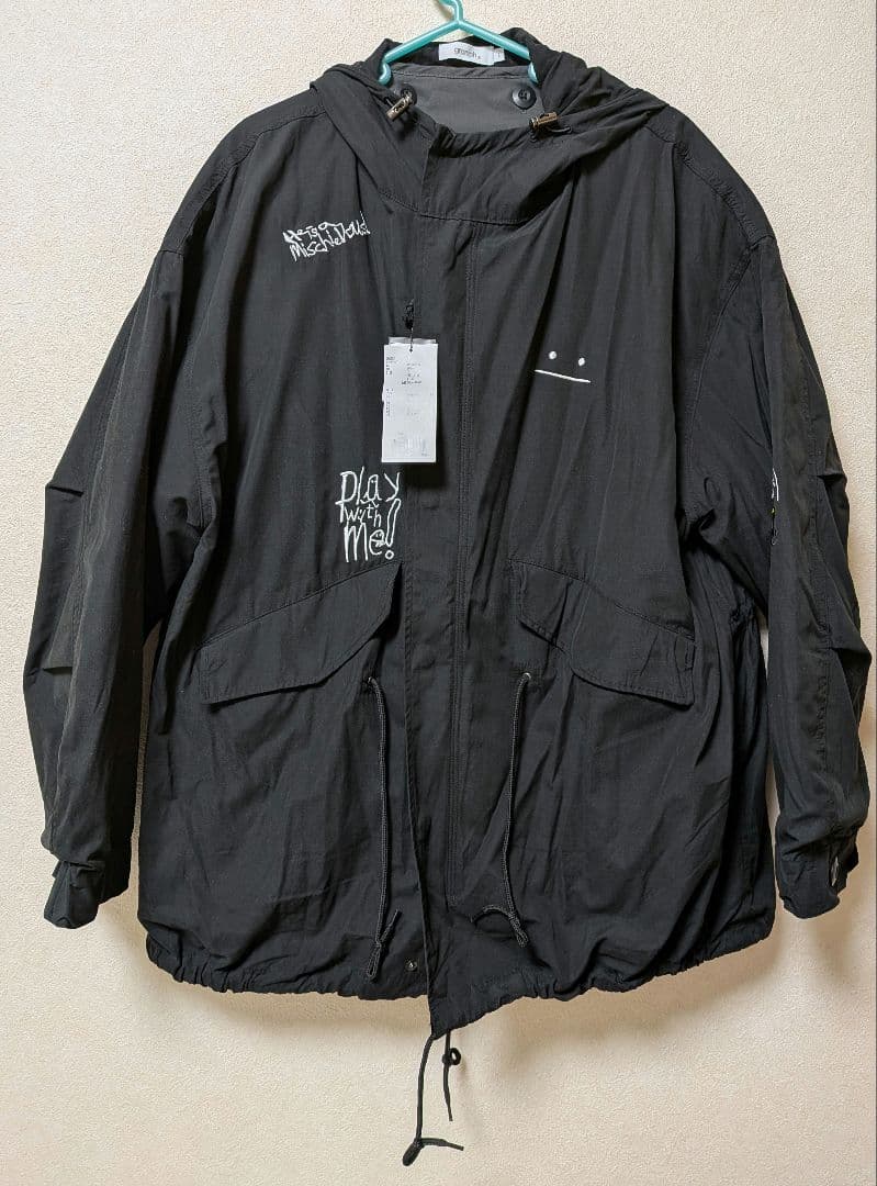 グラニフ ショートモッズコート ビューティフルシャドー Lサイズ 3WAY