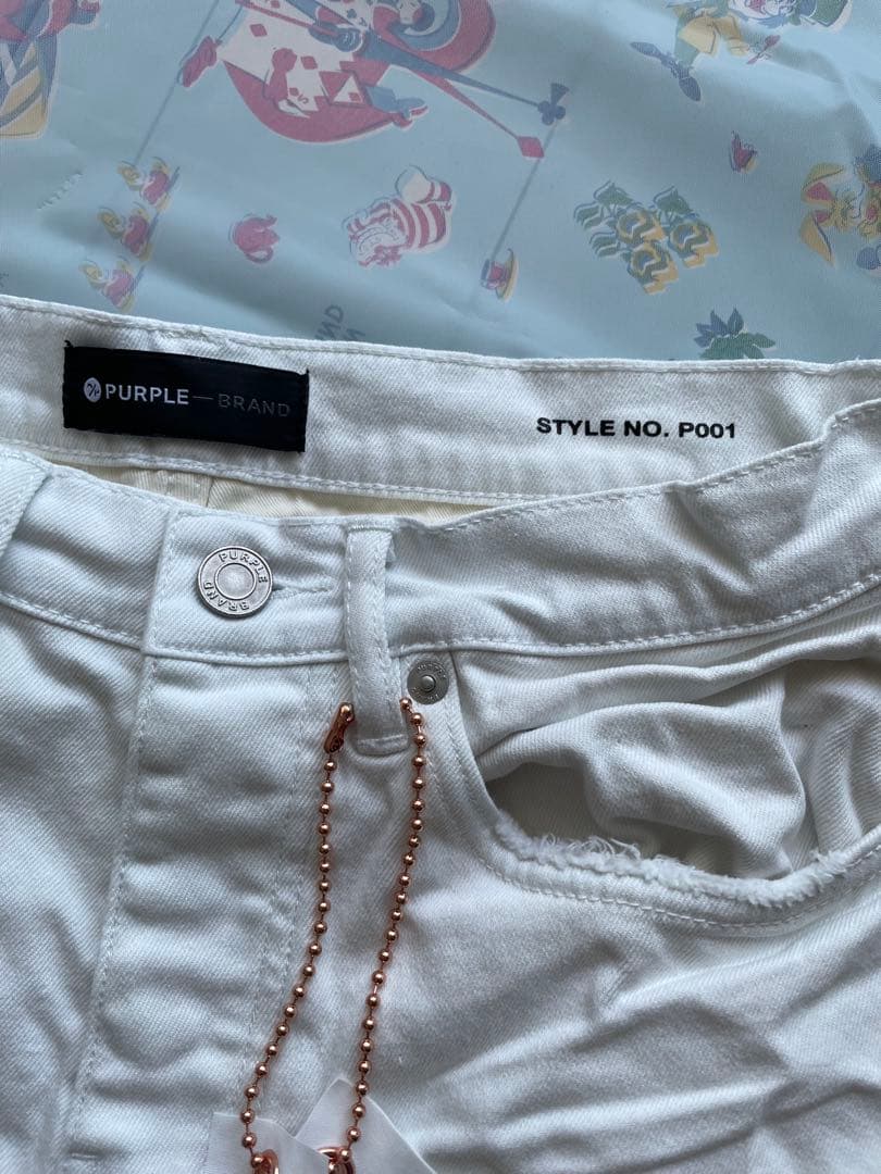 purple brand 】P001 Opticホワイトスキニー29 正規品 - メルカリ