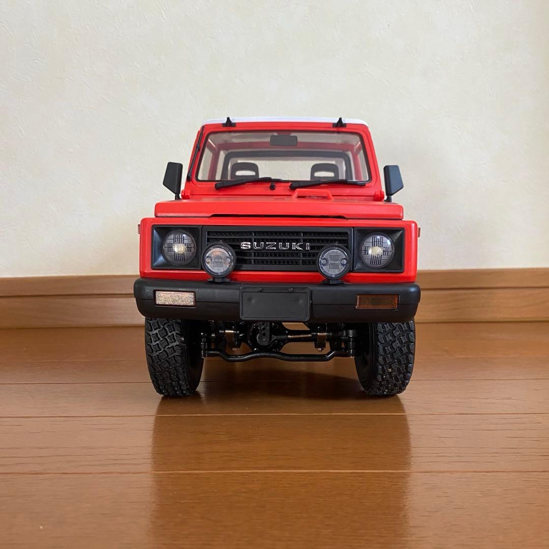 5*5様 WPL スズキジムニー 1/10 ローダウン トレッド詰め 改造品