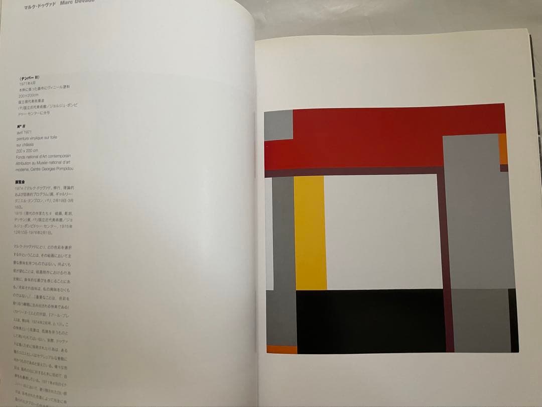 ポンピドゥー・コレクションによるシュポール/シュルファスの時代 図録