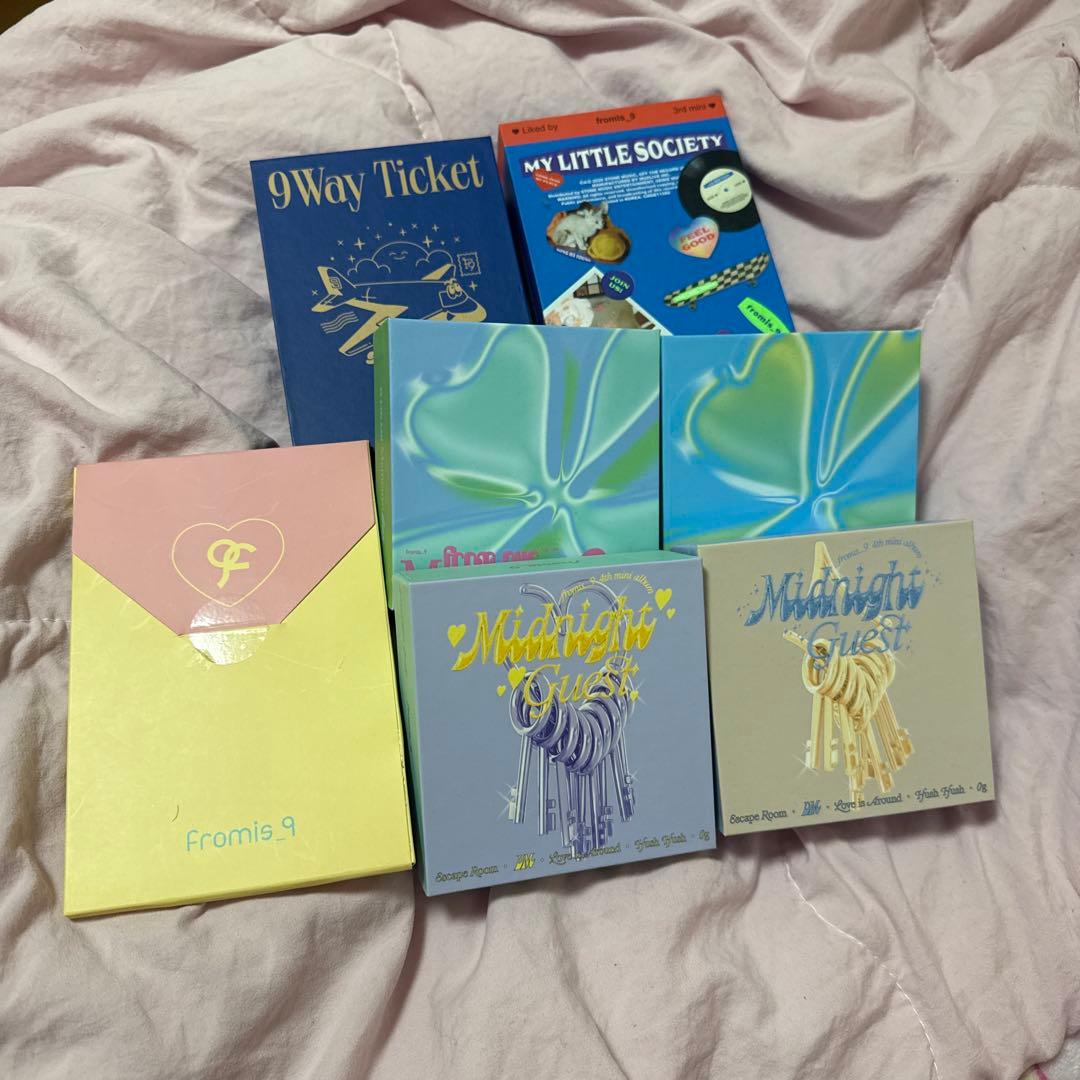 fromis_9 まとめ売り アルバム シーグリ メンシプ特典 トレカ - メルカリ