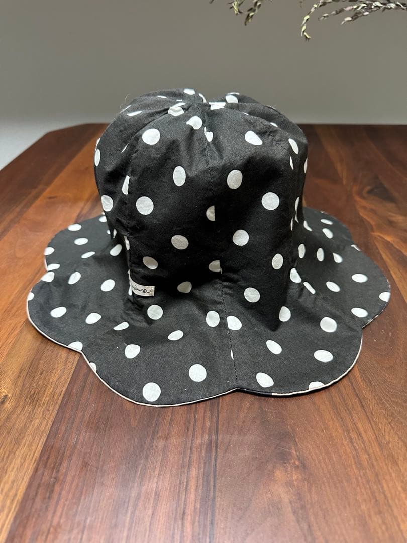 バライロノボウシ リバーシブルチューリップハット ばら色のぼうし