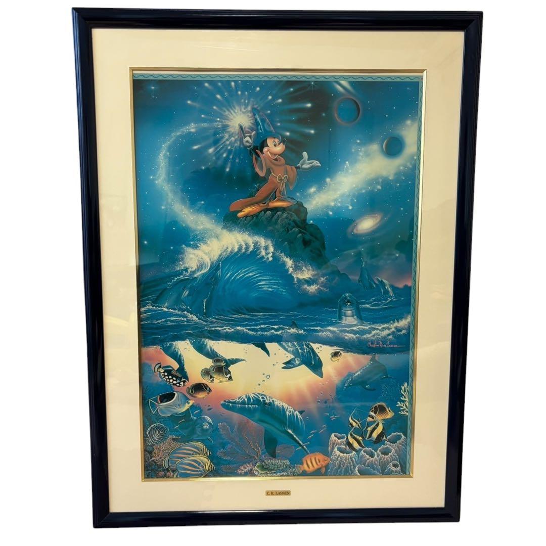 希少☆ クリスチャンラッセン ソーサラー・オブ・ザ・シー ポスター