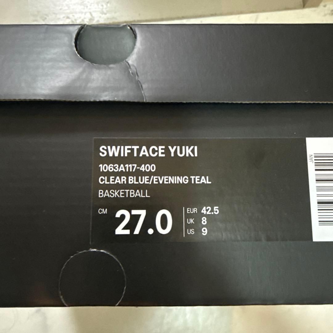 Asics Swiftace Yuki 27.0cm 河村勇輝