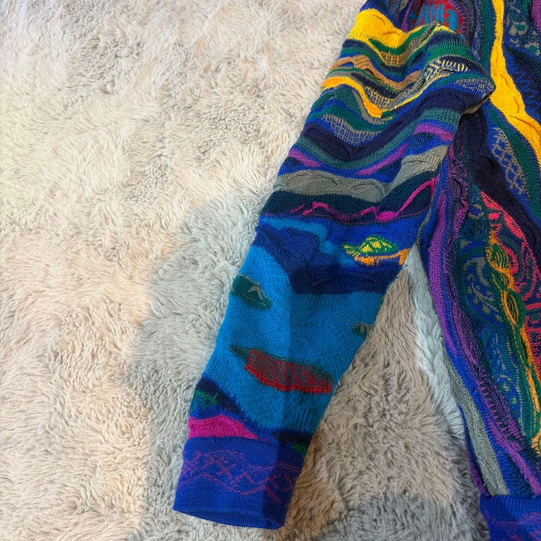 COOGI マルチカラー ニットセーター Sサイズ - メルカリ