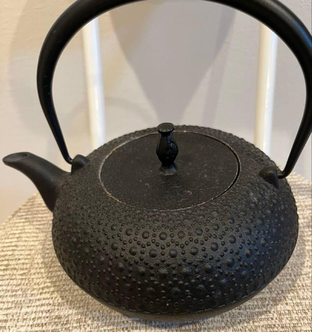 及源 南部鉄器 鉄瓶 東雲亀甲 1.0L IH対応 H-200