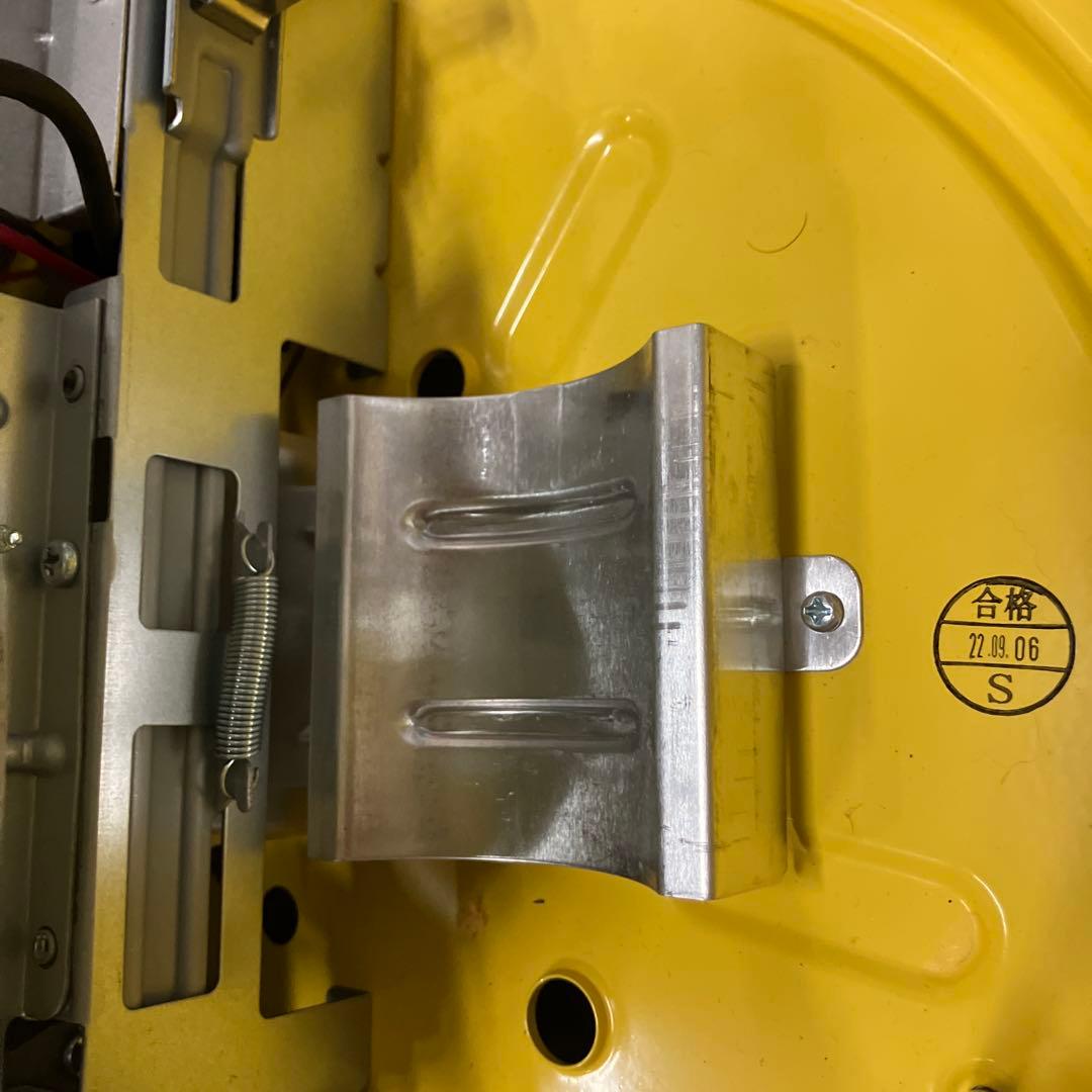 センゴクアラジン ポータブルガスストーブイエロー 中古品 外箱なし