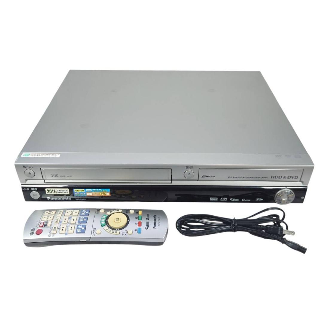 パナソニック DMR-EH75V HDD内蔵VHS一体型DVDレコーダー 訳あり - メルカリ