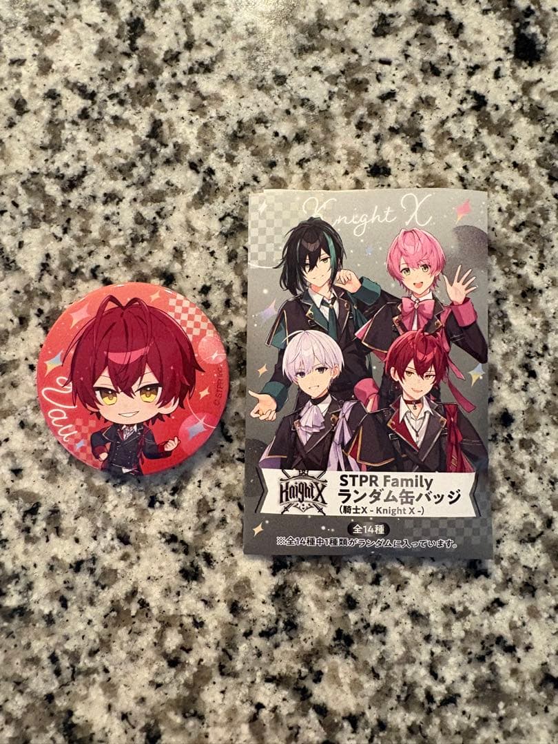 騎士X ばぁう AGF 缶バッジ - メルカリ
