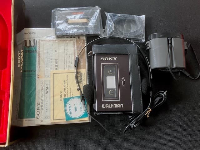 超希少美品箱入フルセット 高音質 整備済完全動作品 SONY WM-3